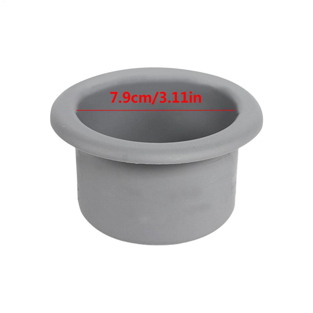 Porte-gobelets HI Encastrés, Cliquets de Gobelets, Support de Canette pour Bateau, Voiture Marine, Table Utilisé pour Mettre de l'Eau, Boissons de Standard, Modification de Montres: Rouge