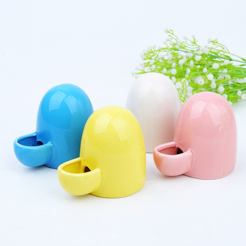 dispensador de agua automático de cerámica para mascotas hámster, dispensador de agua silencioso, alimentador de agua, Mini hervidor de erizo africano