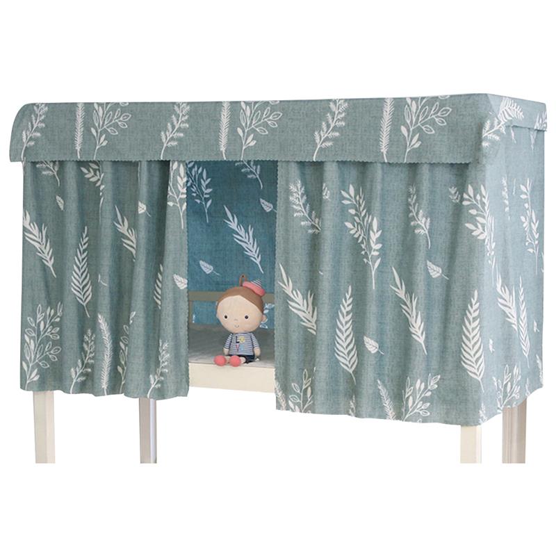 Ensemble de rideaux de lit superposé à impression créative, tissu occultant anti-poussière pour lit simple, fournitures Textiles pour la maison: 14