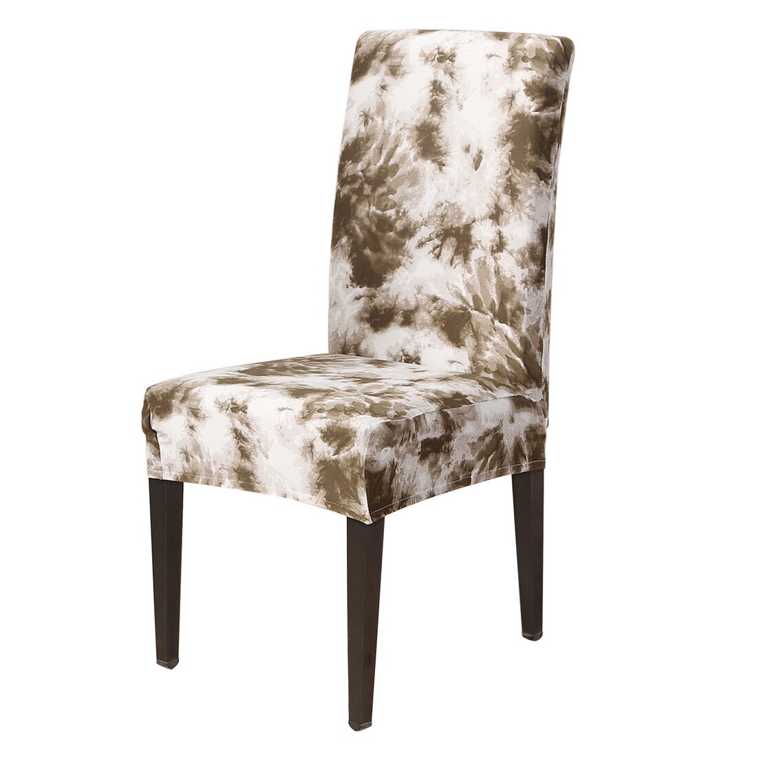 Stretch Dining Chair Covers Slipcovers Removable Chair Protective Covers Tie Dye Chair Cover Spandex Stretch Elastic Slipcovers: F