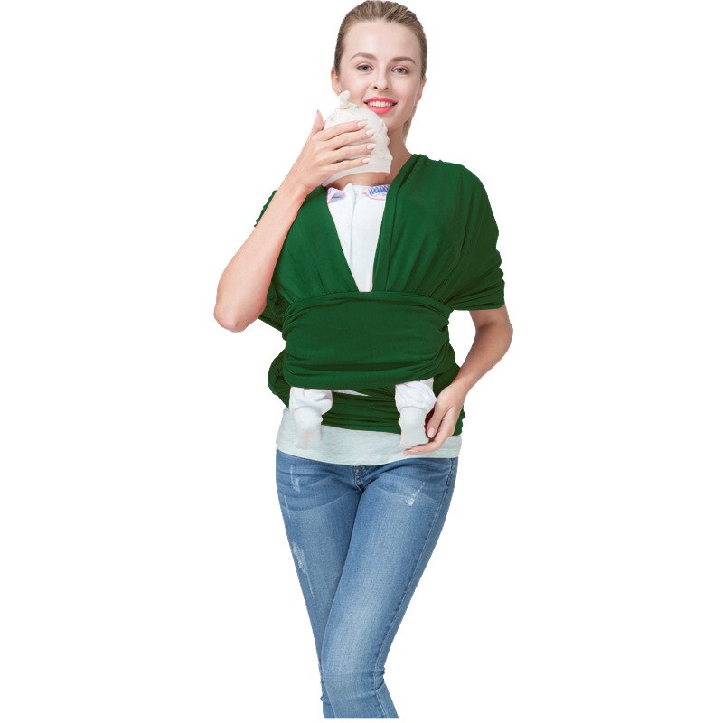 Stretchy Baby Wraps Baby Sling Infant Carrier Babys Infant Sling Specialized Baby Slings Wraps for Infants and Newborn slings: Dark Green