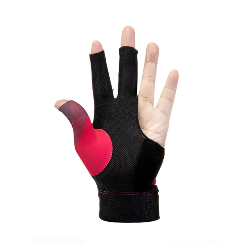3 vingers pool snooker biljart handschoen accessoires linkerhand