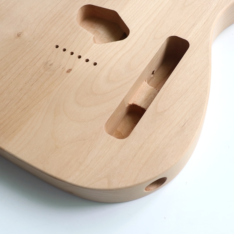 Unfinished Alder wood standard TL guitar body for handmade custom electric guitars for
