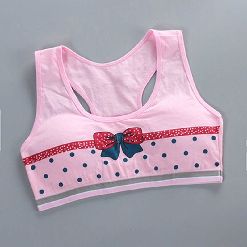 Girls Training Bras Kids Soft Underwear Girls Accessories Breathable Children Bras For Teen Girl 8-16y Tank Tops débardeurs
