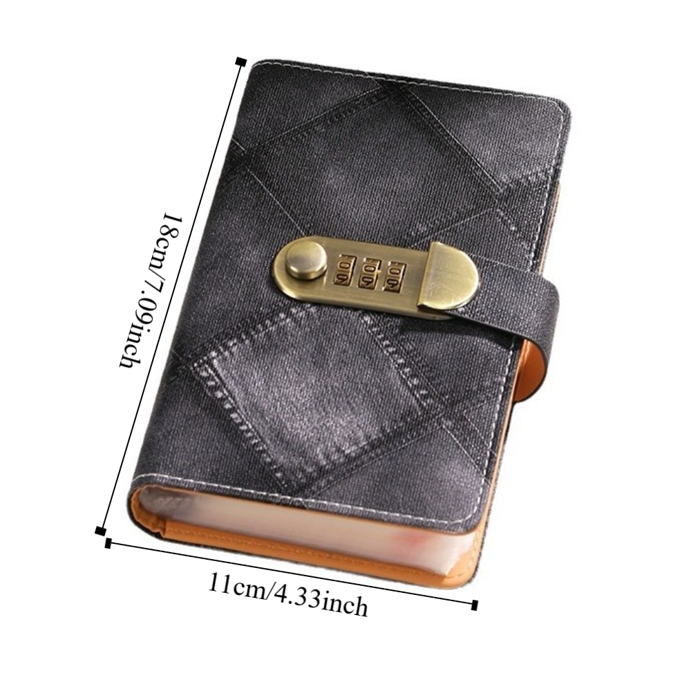 50Sheets Envelop Savings Challenges Book PU Leather Portable Budget Binder with Lock Wallet Storage Refillable