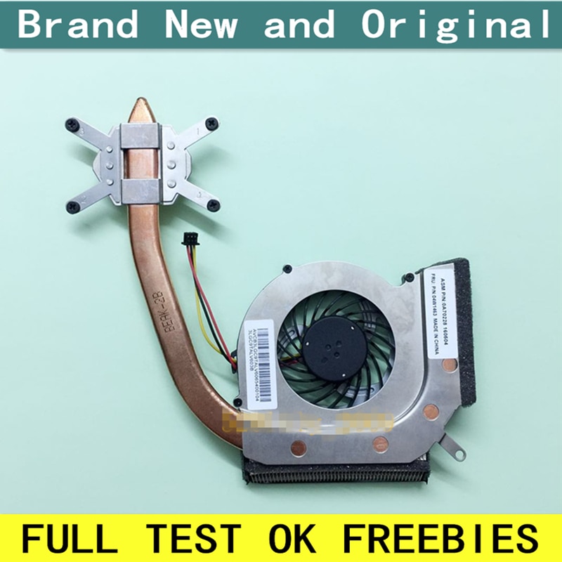 Notebook cpu blæser med køleplade radiator kobberrør modul til lenovo ibm thinkpad  l412 l512 l420 l520 l421 0 a 70228 04 w 1463