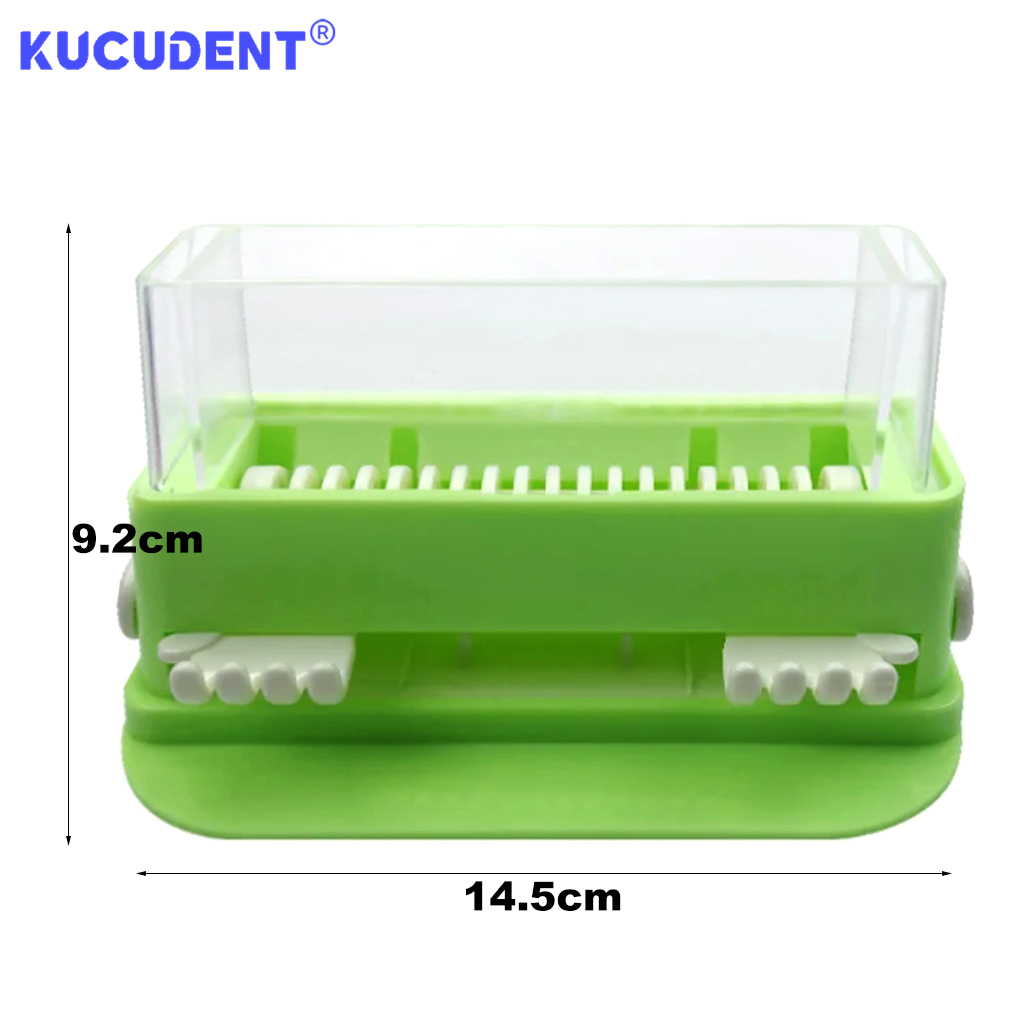 Zahn Mikro Applikator Spender Container fallen Einweg Baumwolle Spitze Pinsel Stock Lagerung Kasten Zahnmedizin Mikro Applikator Kasten