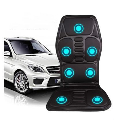 Elektrische Back Massager Stoel Kussen Vibrator Draagbare Home Car Office Nek Lumbale Taille Pijnbestrijding Seat Pad Relax Mat
