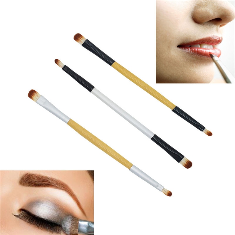 Make-Up Kwasten Make-Up Borstel Dubbele-end Oogschaduw Lip Brush Applicator Make-Up Cosmetische Tool Borstels Make Up 1030X23 1 5