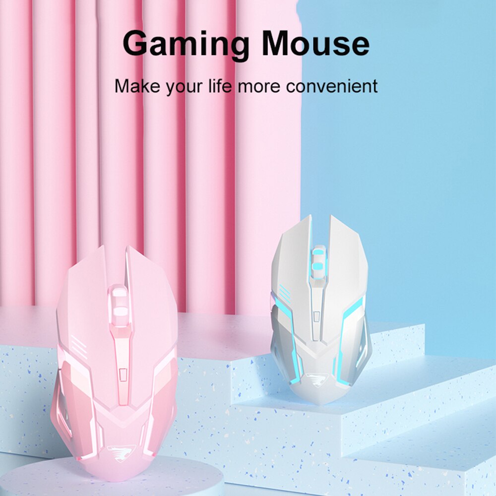 Wiederaufladbare 2.4-ghz -gaming-maus, kabellose bluetooth-maus, geräuschlos, ergonomisch, led-hintergrundbeleuchtung, kompatibel mit ios und android.
