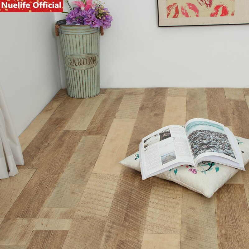 Thicken floor stickers kids room living room bedroom restaurant office pvc floor waterproof wear-resistant Non-slip stickers