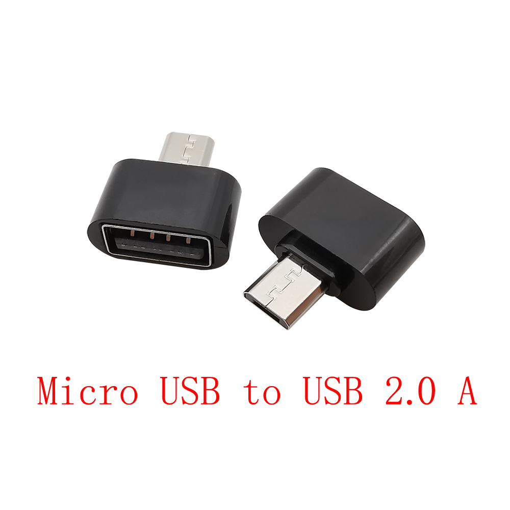 5 uds USB tipo C enchufe a USB 2,0 A hembra a Micro USB macho OTG adaptador convertidor OTG Cable conector para ratón teclado U disco