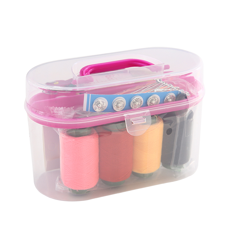 Huishoudelijke Naaidoos Set Naaien En Herstellen Naaien Tas Grote Naaien Opbergdoos Naaigaren Set: Default Title