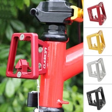 Folding Bike Front Carrier Block Bag Bracket Holder For Brompton Aluminum Alloy Bike Front Carrier Block Bike Accessories