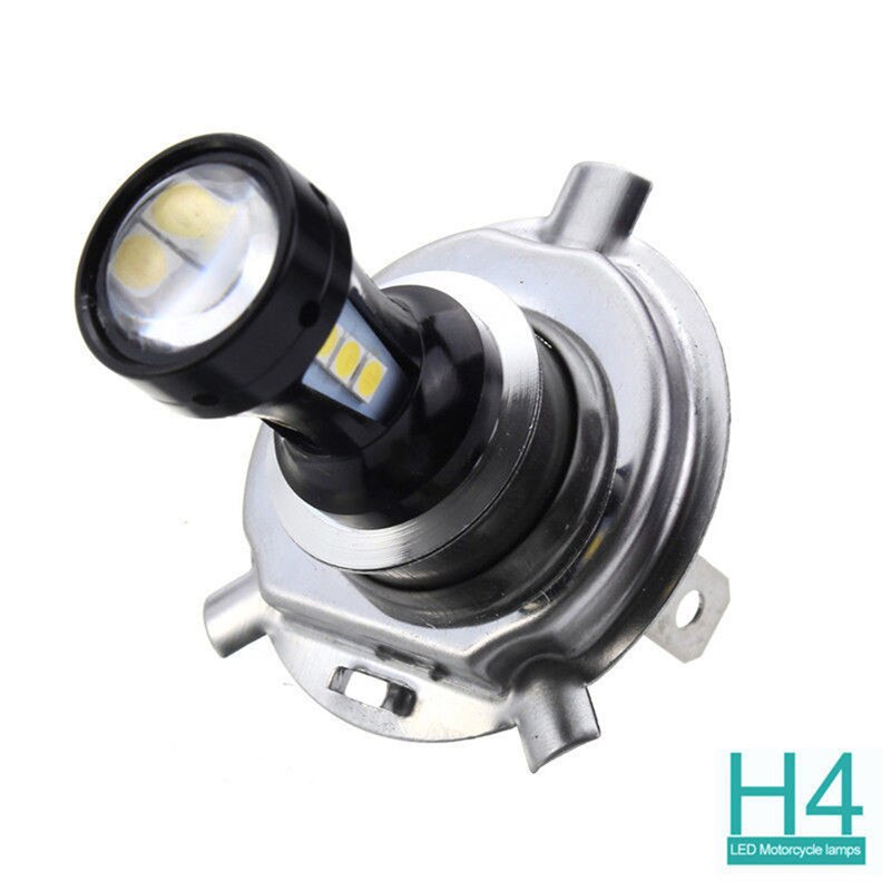 12-24V H4 3030 18 Smd Led Motorcycle Koplamp Koplamp Lamp 6500K