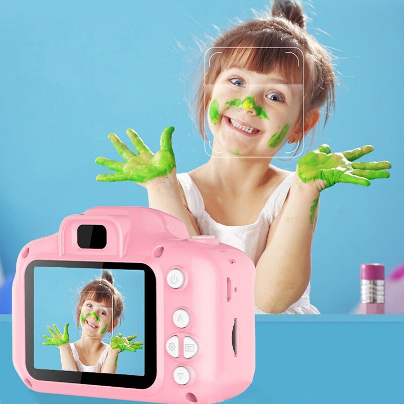 Mini HD Digital Camera 2 Inch Photography Props Chargable Outdoor Cartoon Cute For Baby Birthday Christmas фотоаппарат