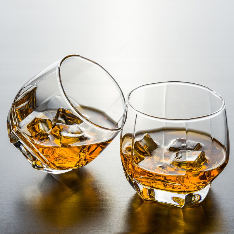 Spiegelau skotsk whiskytumbler øl chivas kongelig vinglas krystal slank taljekurve tango whisky kopper vasos de cristal: Dumpy kop