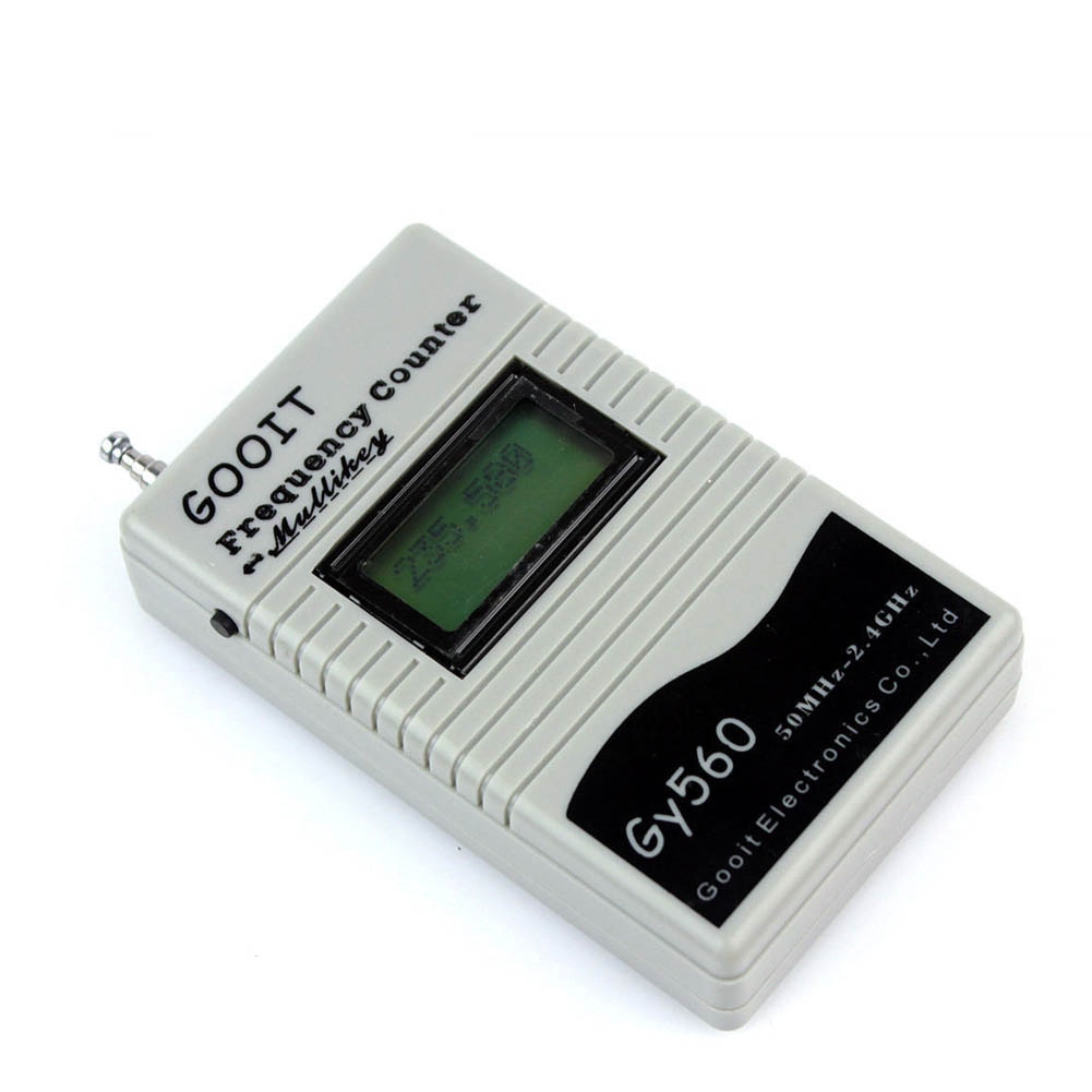 Portable GY560 50MHz~2.4GHz Radio Frequency Digital Channel Scanner Tool Device FQ-ing