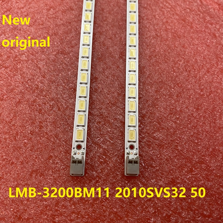 2pcs/set LED Strip for Samsung UA32C4000 UN32C4000 UE32C4000 LJ64-02409B 02409A LMB-3200BM11 2010SVS32 T320HAE1 LTF320AP10