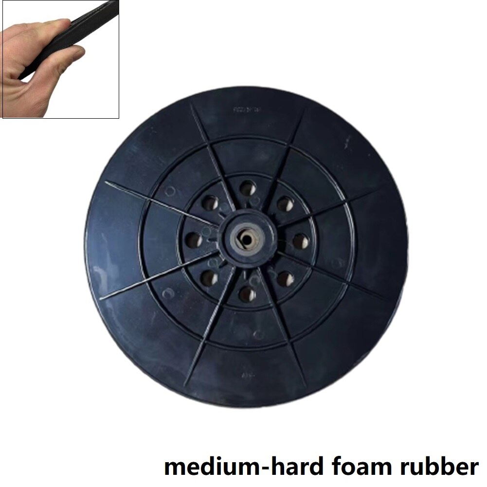 9inch 10 Hole Hard/Soft Drywall Sander Hook And Loop Backing Plate Polishing Sanding Pad 215mm Thread Sanding Disc Abrasive Tool