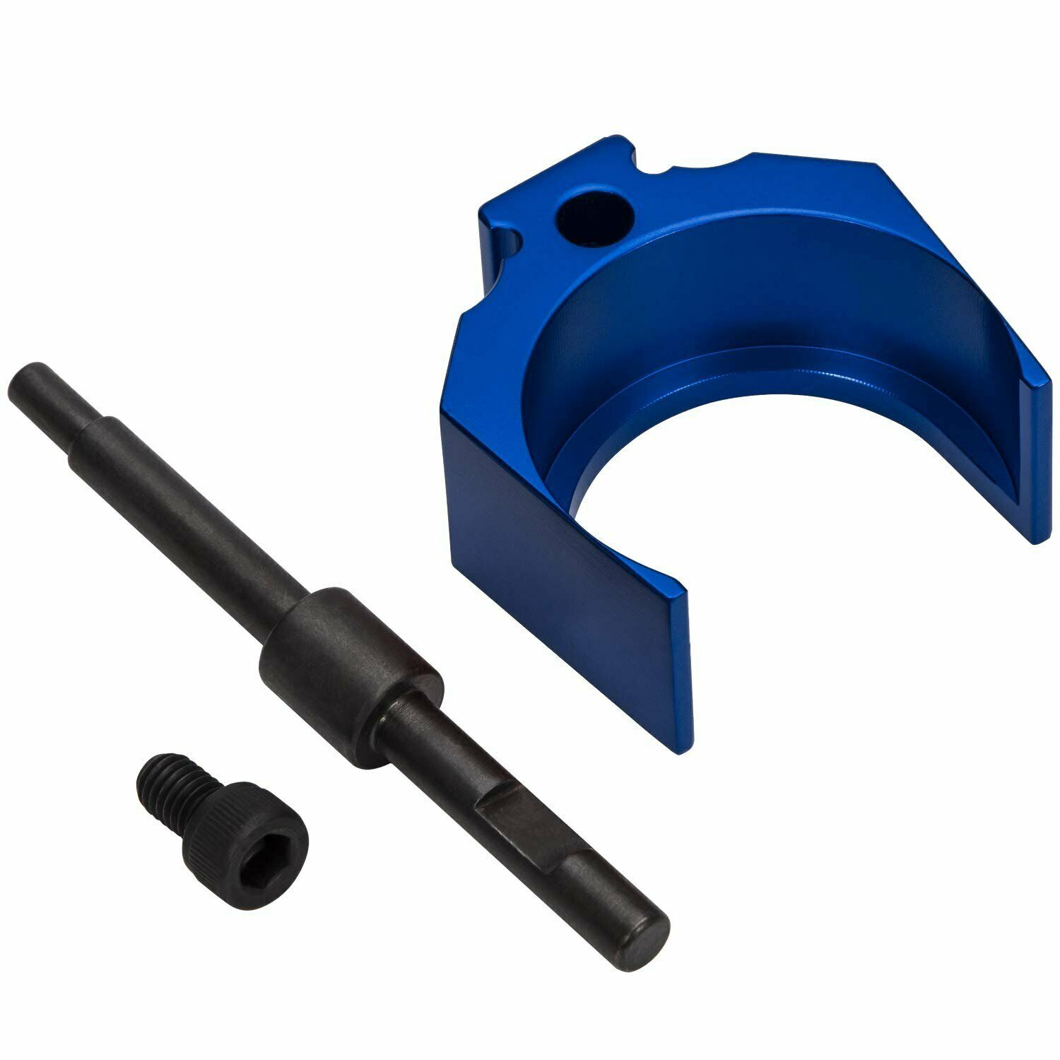 Chuang Qian Aluminum Alloy for Caterpillar 3406E 9U-7227 CAT C-15 C-16 Height Tool Diesel Engine Injector Timing Fixture (Blue)