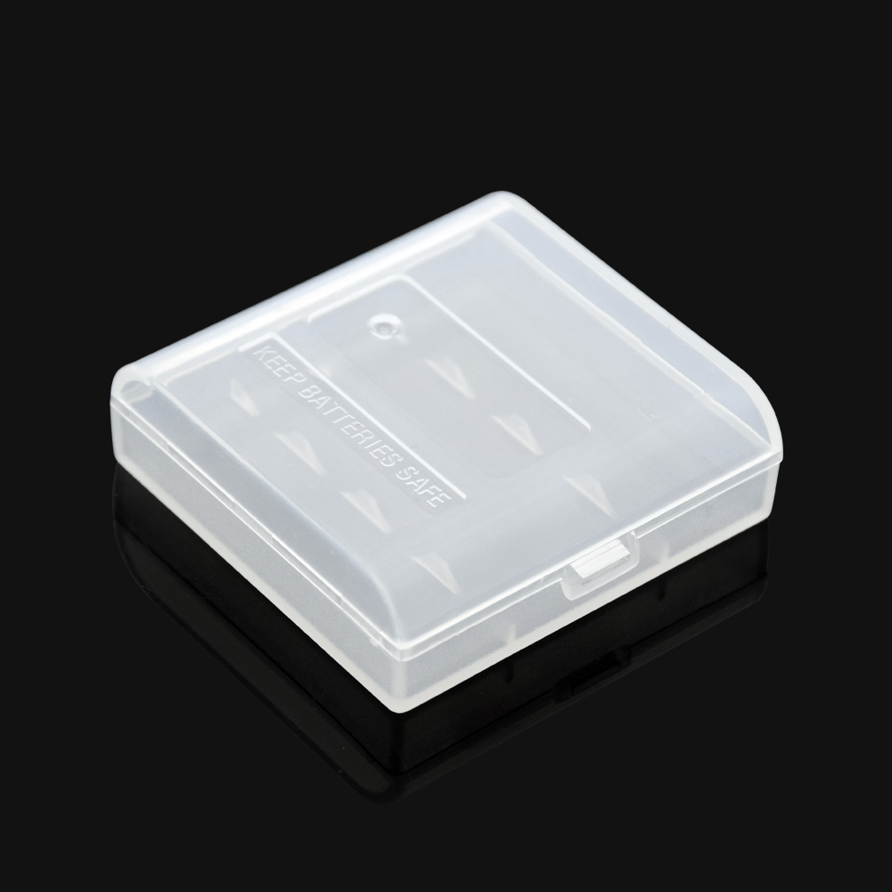 Soshine 6 Different Container Bag Case Elistooop Plastic Case Holder Storage Box Cover for AA AAA Battery Box Organizer Box Case