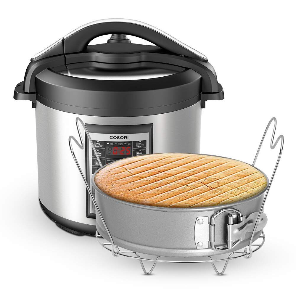 ! Instant Pot Onderzetter met Handvatten voor 6 of 8 Quart Instant Pot Accessoires Rvs Snelkookpan Trivet