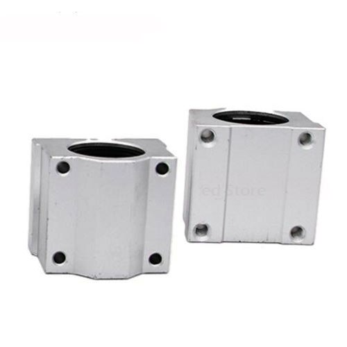 Sc16uu Sc20uu 2/4pcs Linear motion ball bearings cnc parts slide block bushing for 16/20mm linear shaft guide rail CNC parts