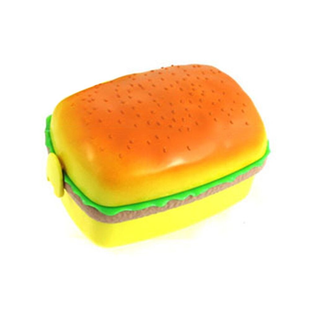 Vikye Lunchbox, 1100 ml Doppelschicht-Box für Kinder mit 3 Fächern, ohne BPAs, tragbare Lunchbox für Erwachsene(Blau