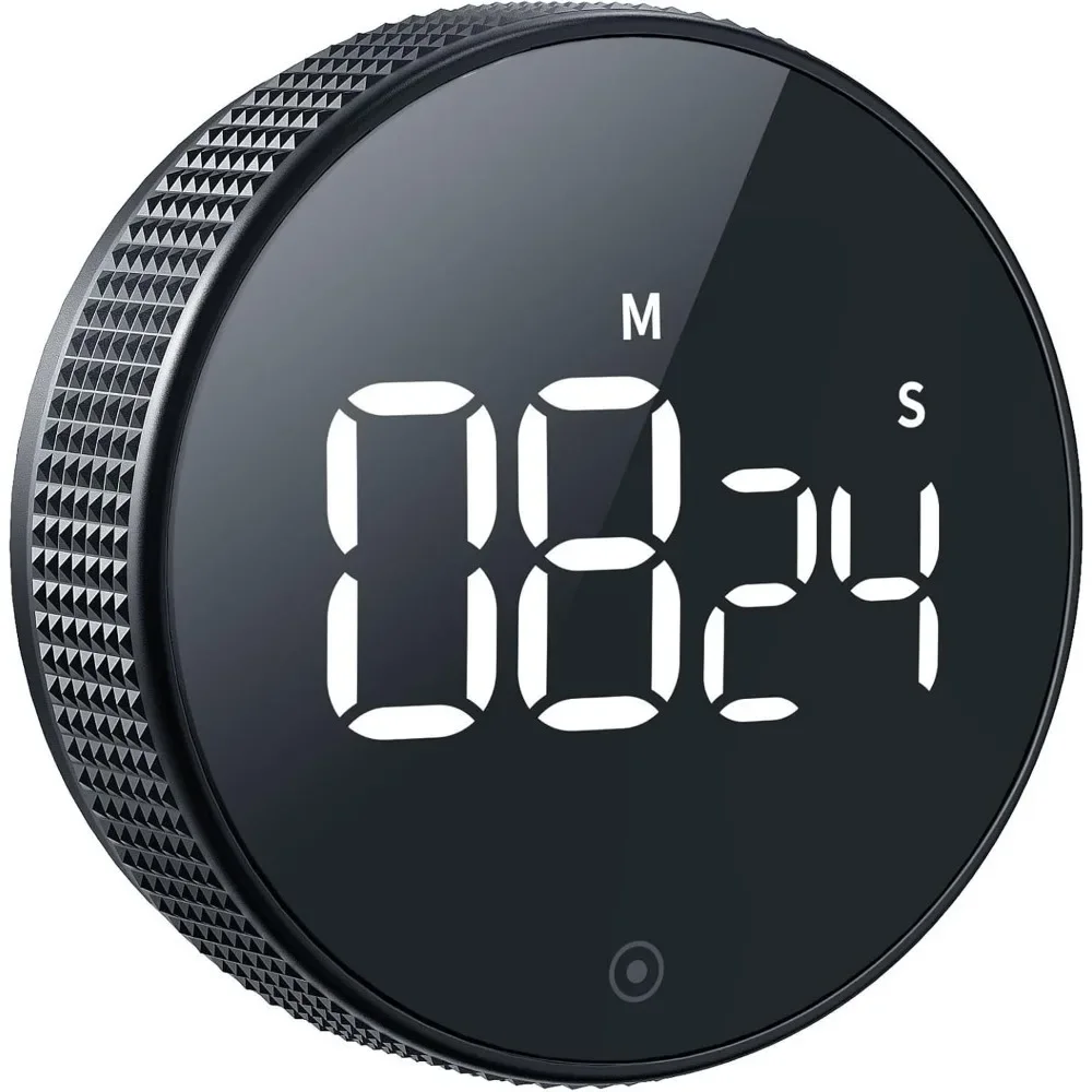Küchentimer, digitaler Countdown, magnetischer Eieruhr zum Kochen mit Konstantlichtfunktion für Klassenzimmer, leise für Kinder und Erwachsene
