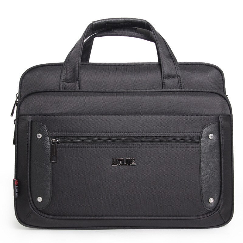 Große Kapazität Geschäft Aktentasche Laptop Tasche Tuch Multi-Funktion Wasserdicht Handtaschen lässig Portfolios Mann Schulter Taschen: 15.6zoll
