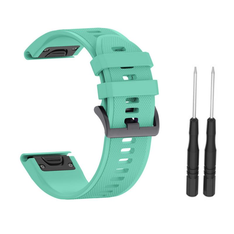 Silicone Strap For Garmin Fenix 3 3HR 5X 5X Plus Band Sport Bracelet Rubber Watchband Silicone Fitness Replacement Band: 10