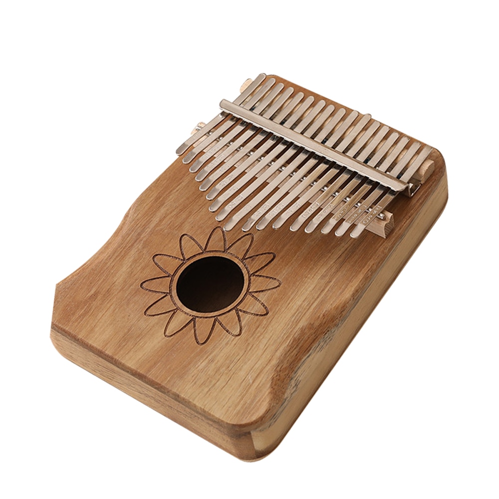 Kalimba 17 taster kalimba afrikansk tommelfinger finger klaver træ kalimba bærbart musikinstrument tommelfinger klaver