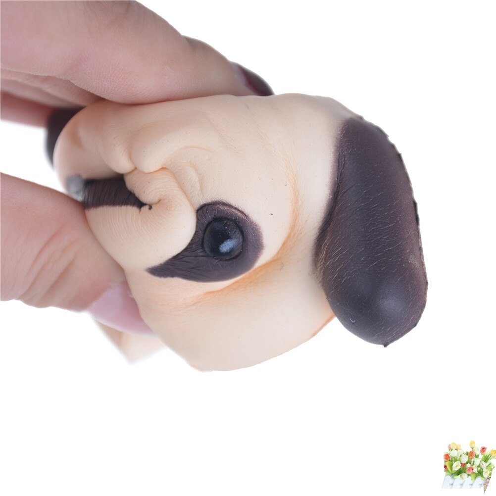 Slow Rising Squeeze Stretchy Pug Dog Face Mini Squeeze Healing Stress Squishy Toys kids Adults Toys