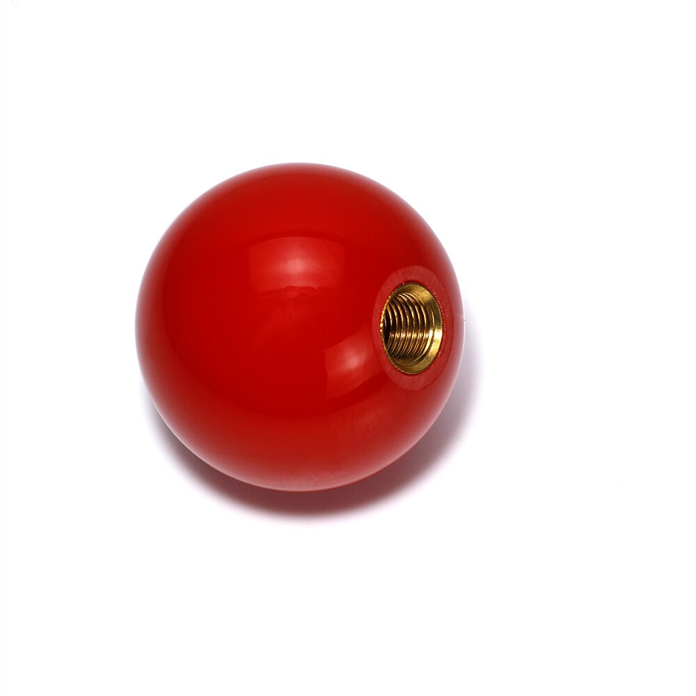 Universal 6 Speed ball shape Acrylic Gear Shift Knob Shifter Lever Head