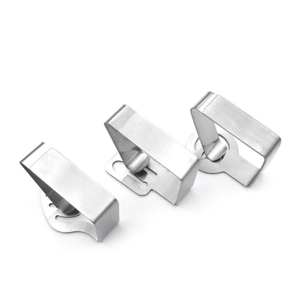 Clips para Mantel - Acero Inoxidable - Forma de U - 6.5cm - Suministros Decorativos Cocina Fiesta Boda Manualidades