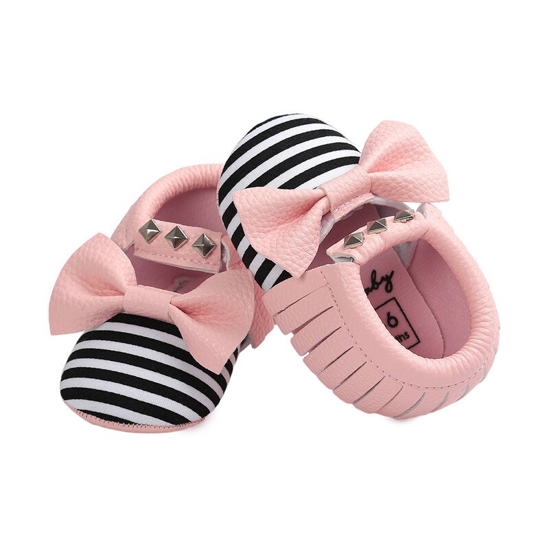 Born Toddler Baby Boy Girl Shoes 1 Year Old Shoes Soft First Walkers Christian Slippers Birthday Party Footwear: Pink / 13