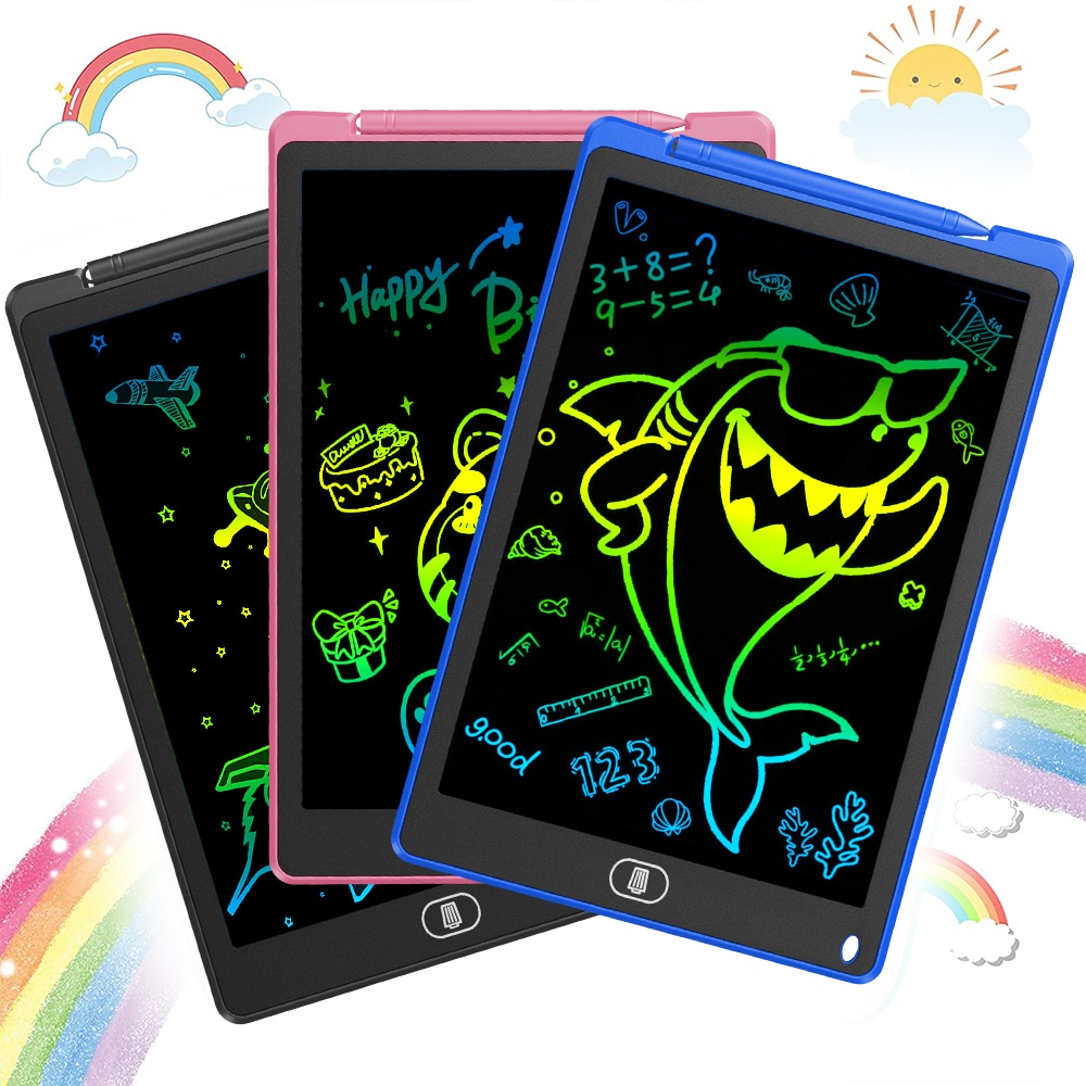 12 inch Graphic tablet Lcd Drawing Tablet To Draw Digital Drawing Board Smart Writing Tablet Electronic Blackboard For Children
