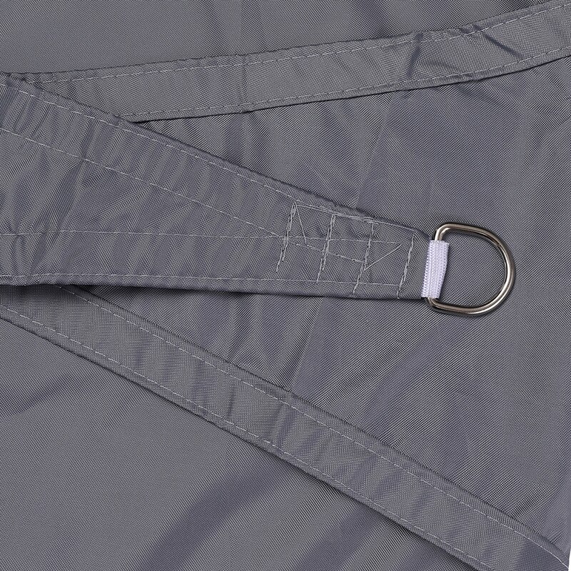 3*4 Meters Waterproof Sunshade Sail Outdoor Garden Swimming Pool Sunshade Net Anti Ultraviolet Anti Aging 10*13ft: Light Grey
