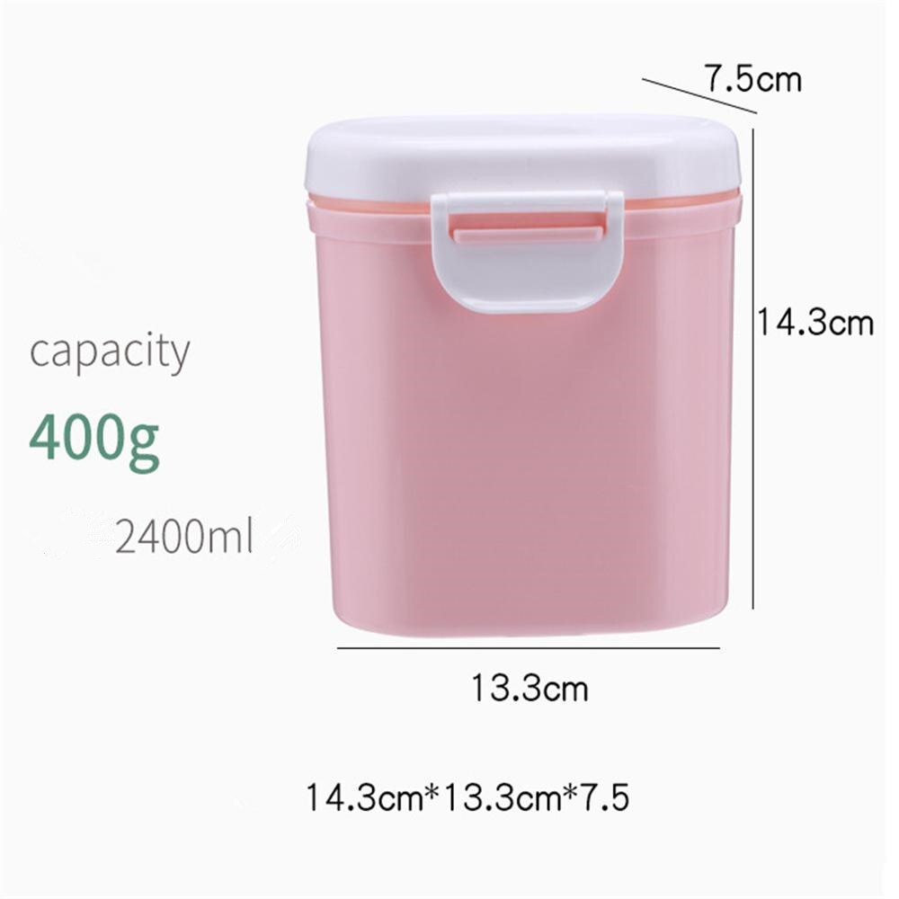 Hoge Capaciteit Baby Melkpoeder Container Melkpoeder Container Babyvoeding Opbergdoos Dubbele Laag Zuigelingen Voeden Doos Voor Pasgeboren