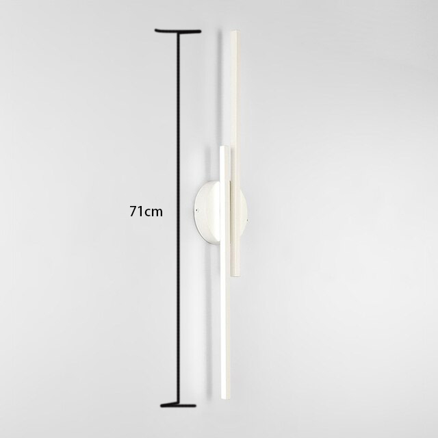 Simplicity led-væglamper egnet til stue, tv, baggrundsvæg, nordisk trappe, korridor, arbejdsværelse, dobbeltlinjelys: Xl / Grøn