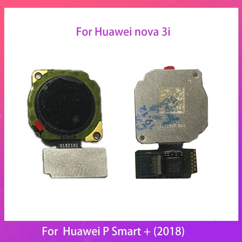Voor Huawei Nova 3i/ P Smart Plus Vingerafdruk Sensor Home Button Key Touch Id Flex Kabel