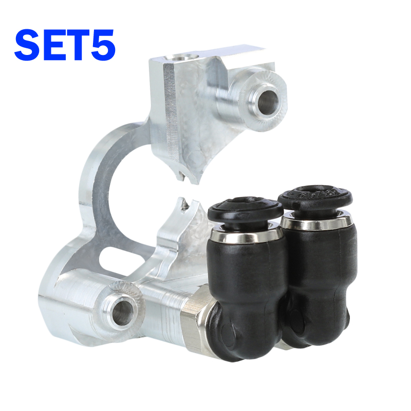 Mellow CNC All Metal Vz-Hextrudort-Low/WC Extruder With 8T/10T Motor One Shaft Twirl Gear For VzBoT 330 VZ235 HevORT 3D Printer: Yellow