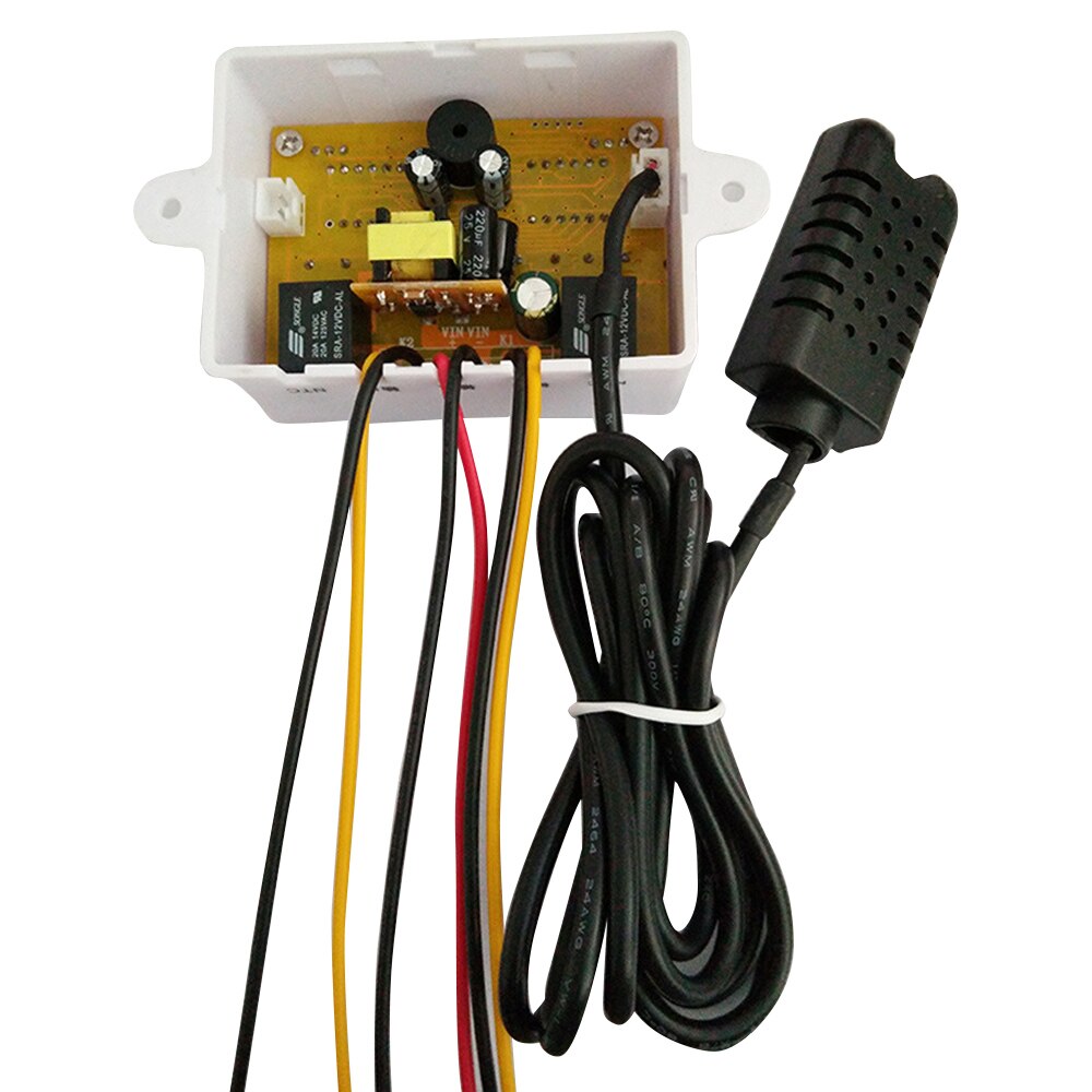 ZFX-ST3022 Temperature Humidity Controller Digital Dual Display Thermostat Humidistat Controller for Freezer Fridge Hatching