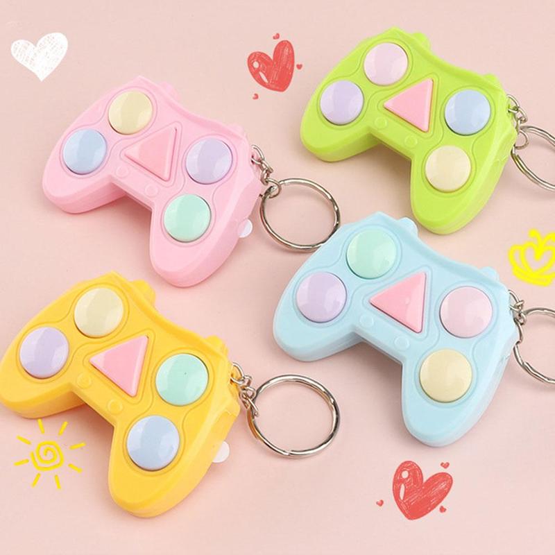 1Pcs Memory Trainer Speelgoed Geheugen Training Baby Speelgoed Stress Geheugen Educatief Kleurrijke Gamepad Game Relief Doolhof Vorm Draagbare N6A7