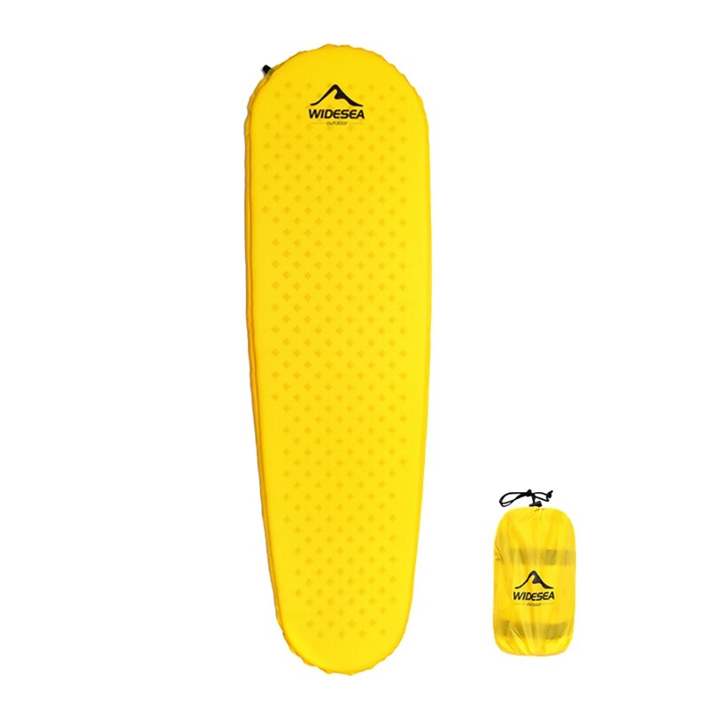 Widesea ultraleichte aufblasbare camping-isomatte – ideal für rucksackreisen, wandern, zelte und outdoor-camping: Default Title