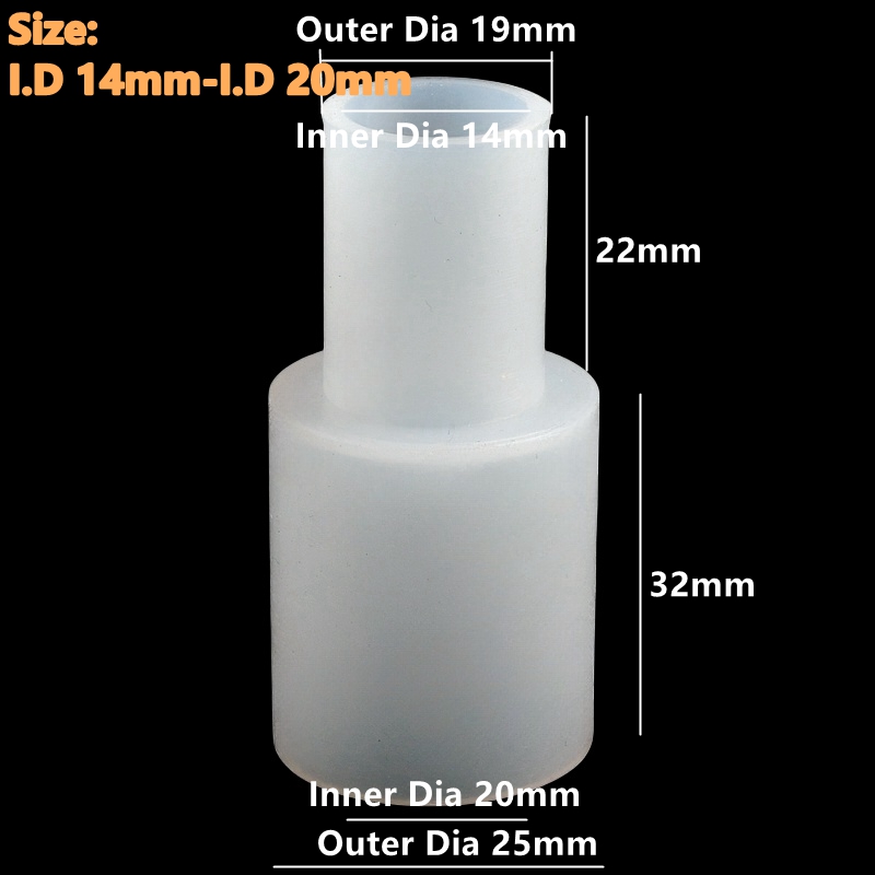 1~5PCS Silicone Flexible Joints Reducing Direct Elbow Hose Accessories Food Grade Tube Flexible Drink Water Soft Connector