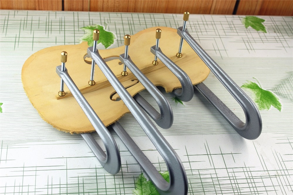 1 setti viulu basso-tanko kiinnittimet alttoviulu / viulun valmistus työkalut luthier työkalu