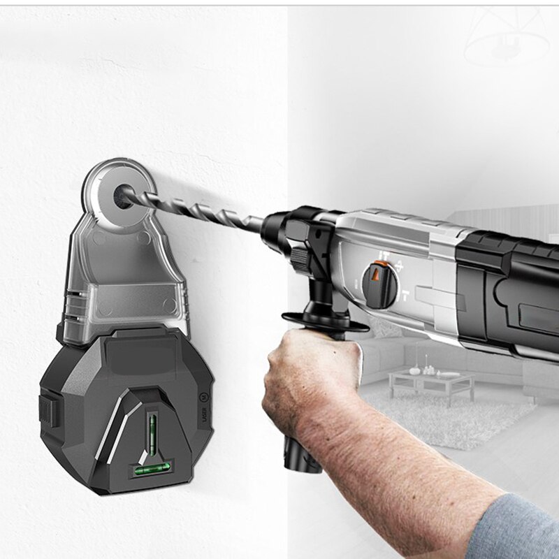 Dust Box Collector Upgrade for Electric Hammer Drill Impact Drill Dust Removal Universal Dust-free Drilling Tool Free Return