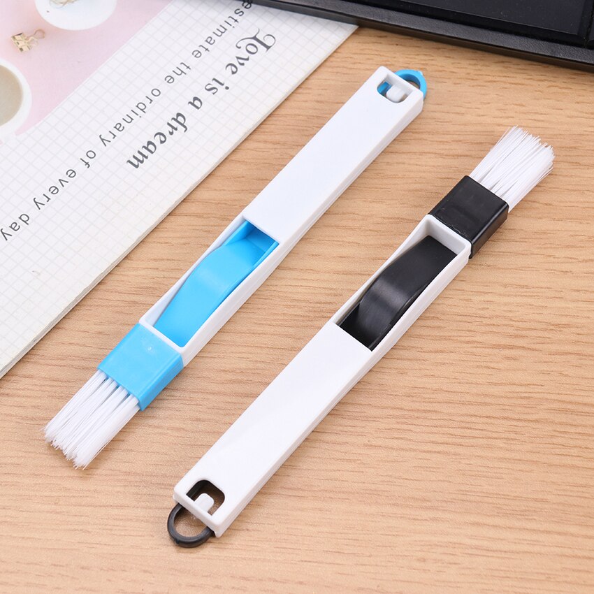 Multipurpose Window Door Computer Keyboard Cleaning Brush Cleaner+Dustpan 2 In 1School Office Desk Set Dust Cleaning Tool